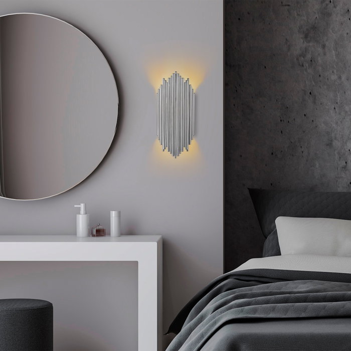 Opviq Kara - 13347 Lámpara de pared cromada Opviq Kara - 13347 Lámpara de pared cromada